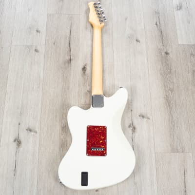 Suhr Classic JM P90 Guitar, Gotoh 510 Tremolo, Olympic White image 16