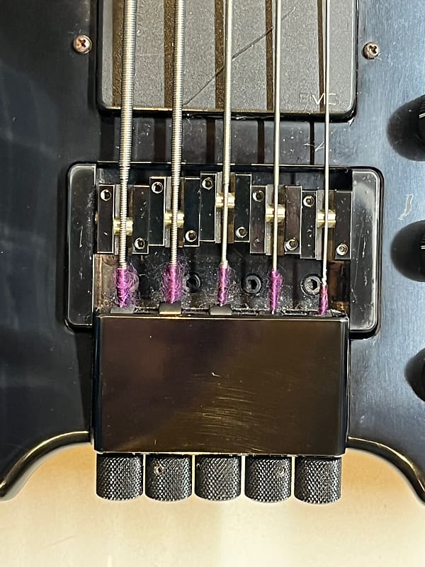 Original 1988 Steinberger XL2-5 String Fretted Bass w/ Haz