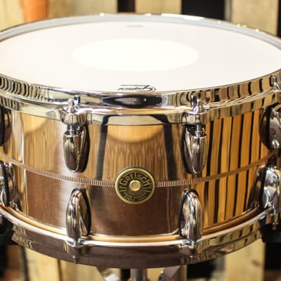Gretsch USA Custom "Bronze" Snare Drum - 6.5" x 14" image 4