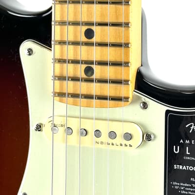 Fender American Ultra Stratocaster HSS with Maple Fretboard - Ultraburst image 4