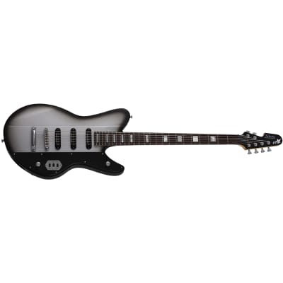 Schecter 363 Robert Smith UltraCure VI Guitar, Rosewood, Silver Burst Pearl for sale