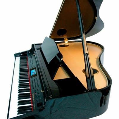 Suzuki MDG-400-BL Baby Grand Digital Piano w/Bench - Black High Gloss image 4