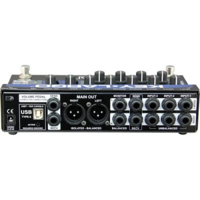 Radial Engineering - Key-Largo - Keyboard Mixer and Performance Pedal w/ Balanced DI Outlets image 4