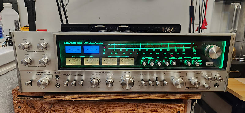 Sansui QRX-9001 1970's - Silver | Reverb