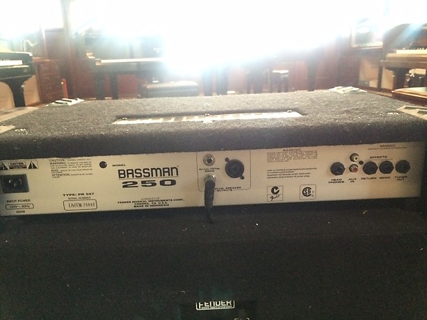 fender BASSMAN 250 250W ベースコンボアンプ Fender Bassman 250 2x10 - Decent? | TalkBass.com