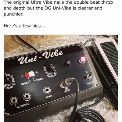 Shin-Ei Uni-Vibe Trafo 02-1-05, 110v model [SOLD UNTESTED ”AS IS”] 1974-1976 image 8