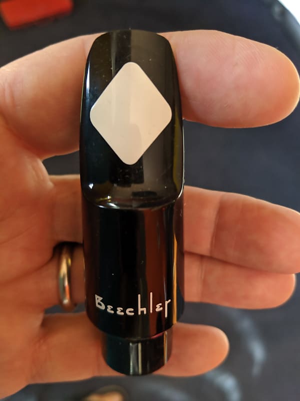 Beechler hard rubber Diamond Inlay S5S Alto Saxophone Mouthpiece