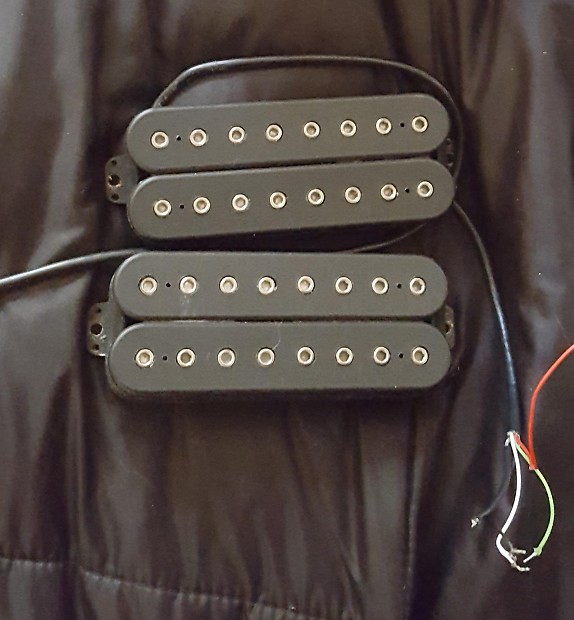 DiMarzio D-Activator 8 string Pickup Set Black image 1