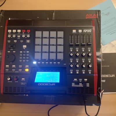 Akai MPC5000 Fully UPGRADED 192RAM+ CD/DVD + HD+ OS 2 + ORIGINAL BOX & MANUAL excellent conditions beautiful custom red sides image 18