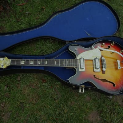 Bruno Conqueror Guitar, Late 1960's, Japan, Case, Mint for sale