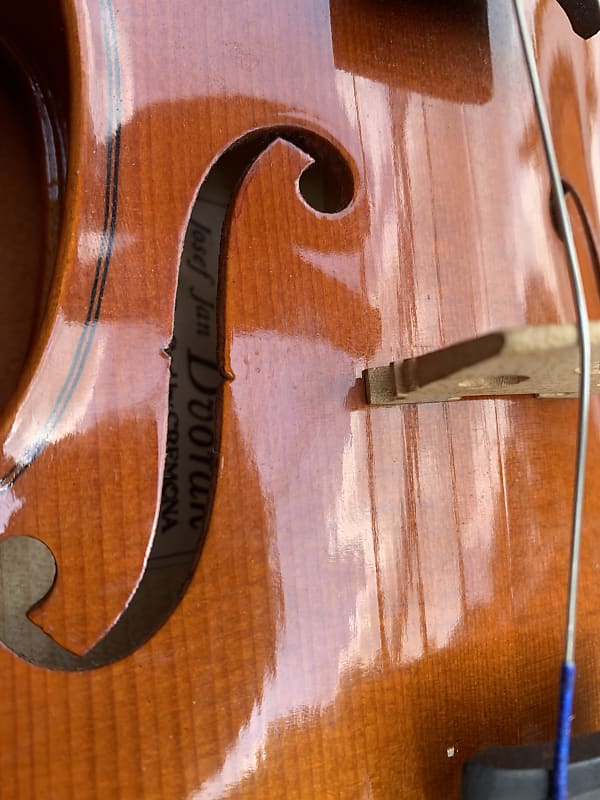 Antique Josef Jan Dvorak Handcrafted Violin 4/4 Strunal | Reverb