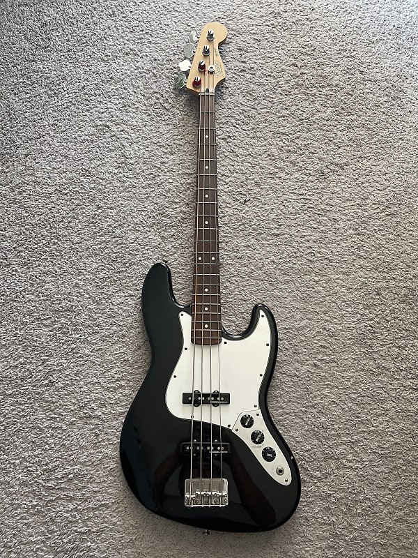 Fender Standard Jazz Bass Vintage 1998 MIM Black Rosewood | Reverb