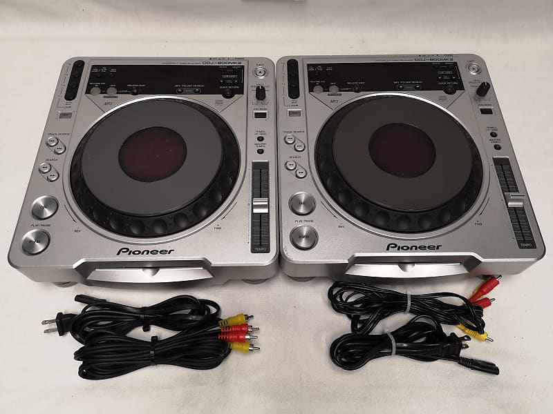 Pioneer CDJ-800MK2 Professional Digital CD Decks With Scratch Jog Wheel  #1987 Good Used Condition