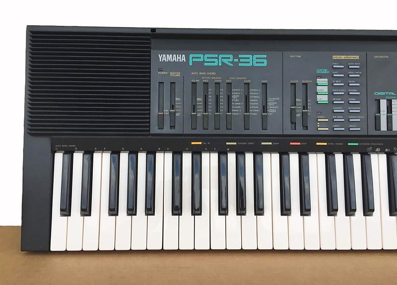 YAMAHA PSR-36 – a digital SYNTHESIZER?! - YouTube