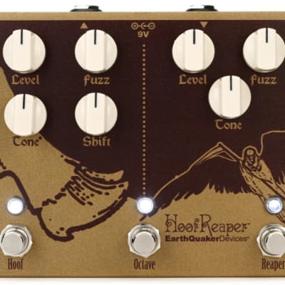 EarthQuaker Devices Hoof Reaper Double Fuzz with Octave Up V2