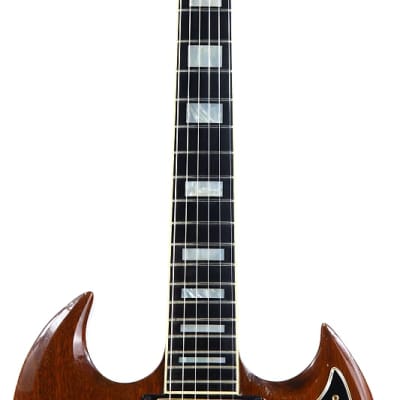 1973 Gibson SG Custom Walnut w/ Bigsby, 3 Pickups! 1970's SG Les Paul! NO BREAKS! image 8