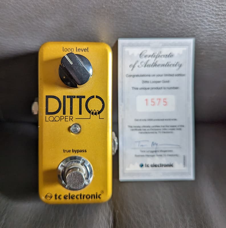 TC Electronic Ditto Looper Limited Edition | Reverb