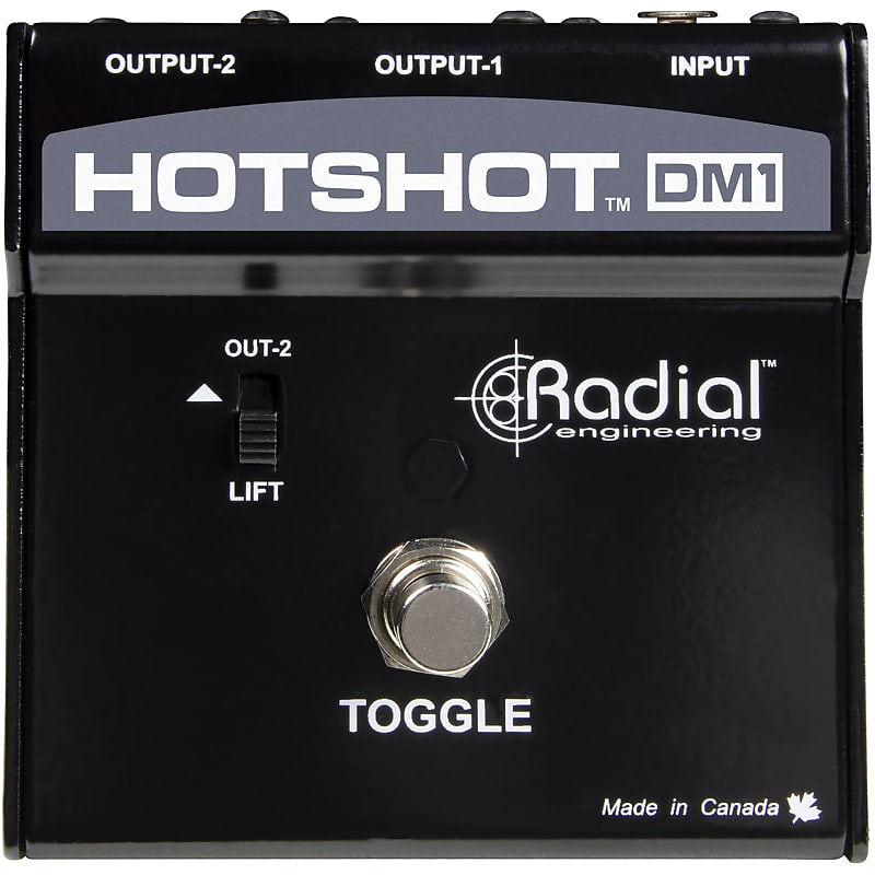 Radial HotShot DM1 Stage Mic Toggle Switch image 1