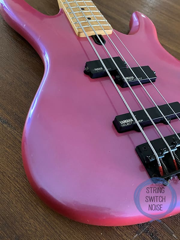 Yamaha RBX600M Bass, RARE Billy Sheehan Model, Pink, MIJ