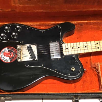 Fender lefty  Left hand Fender custom 1978  1978 Black image 1