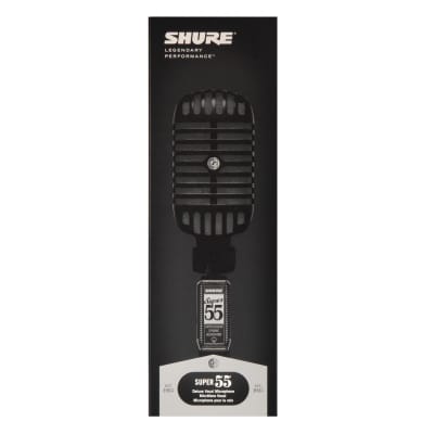 Shure Super 55-BLK Limited Edition Pitch Black Dynamic Vocal