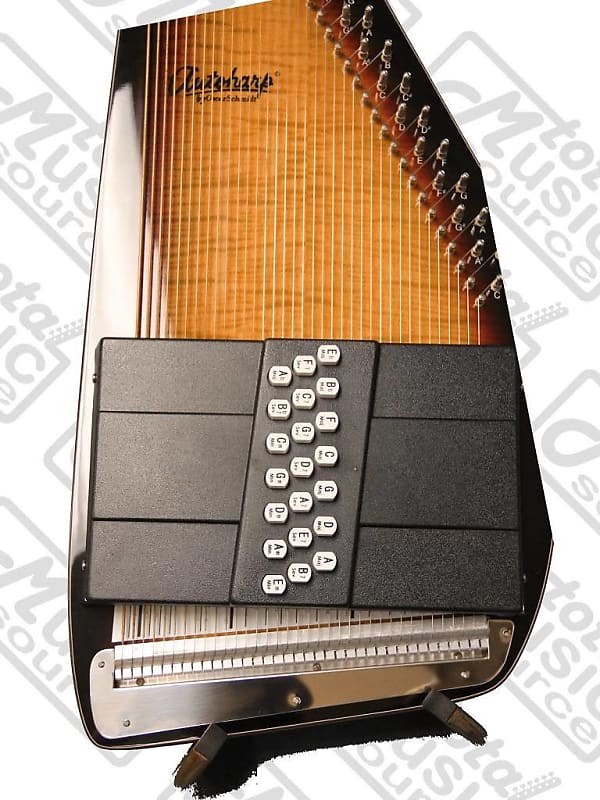 Oscar Schmidt 21 Chord Electric Autoharp, Passive Pickup, Gloss