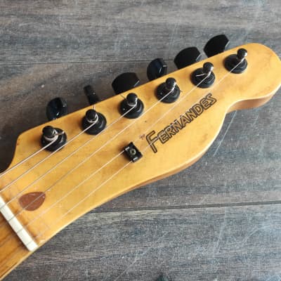 1990's Fernandes Japan TE-95 Telecaster Judy and Mary (Red