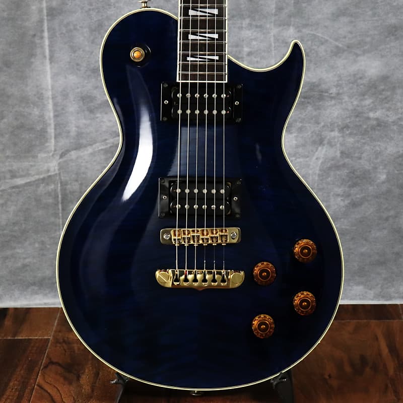 【Aria Pro II】PE-40 See-Through Blue Aria Pro II Electric Guitar Metallic Blue Shade | eBay