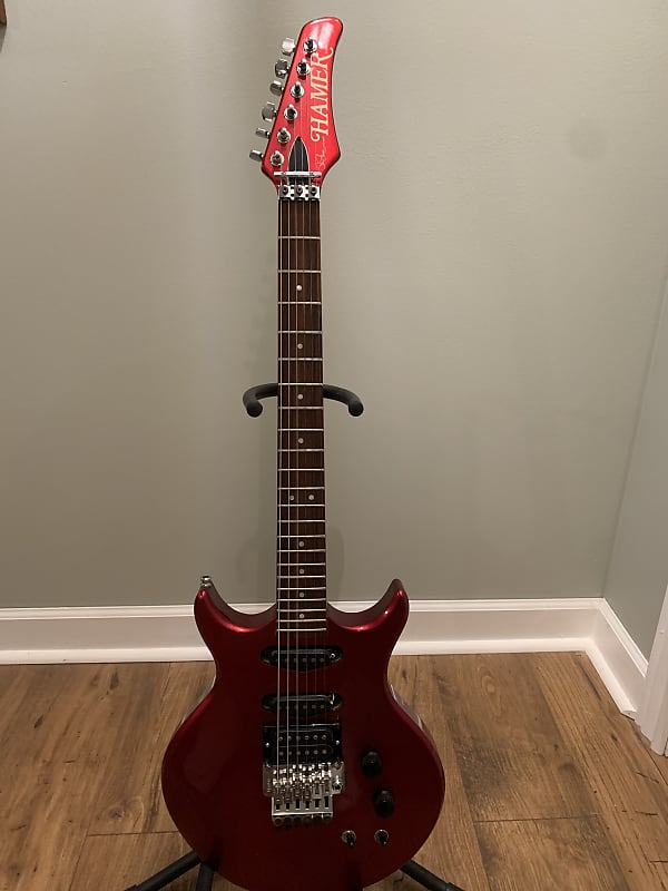 Hamer Steve Stevens SS1 1986 Red | Reverb