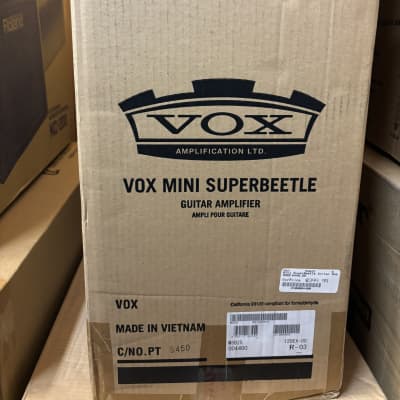 Vox MSB25 Mini Superbeetle 25-Watt 1x10" Mini Guitar Amp Stack 2018 - Present - Black image 5