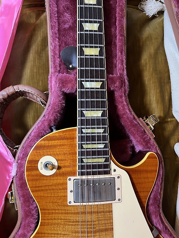 Orville LPS-80F Les Paul Standard Photo Flame | Reverb
