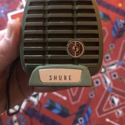 Shure 510C “Hercules” Circa 50s/60s Green   — Amazing on Harmonica, Lo-fi vocal effect image 1