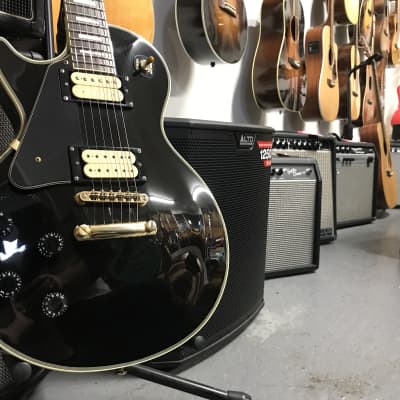 Tokai Love Rock LC Series Custom Single Cut left hand Ebony Gloss image 12