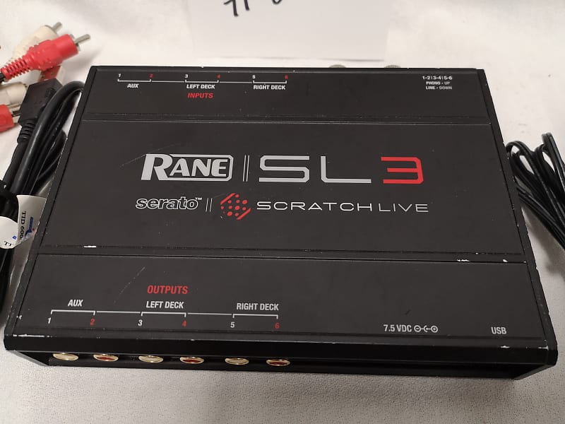 Rane DJ SL3 Audio Interface for Serato Scratch Live #2377 Good Used  Condition