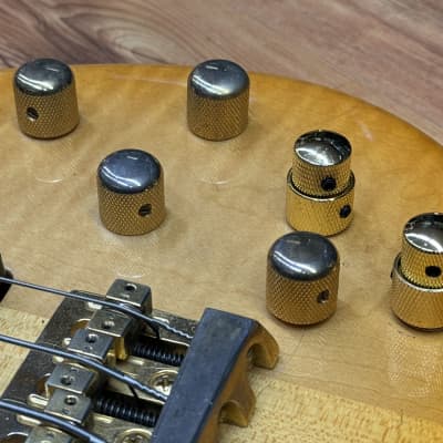 Yamaha TRB5P Amber Improved w/ John East Buffer preamp and better electronics image 8