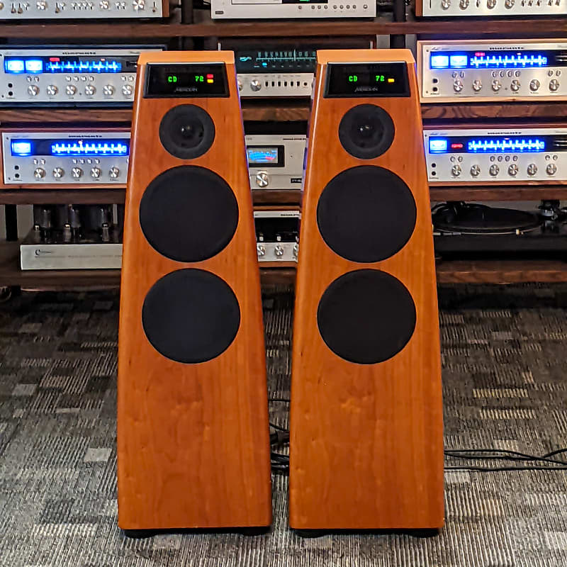 Meridian Active Speaker System w/Remote, Manual &amp; Cables  			