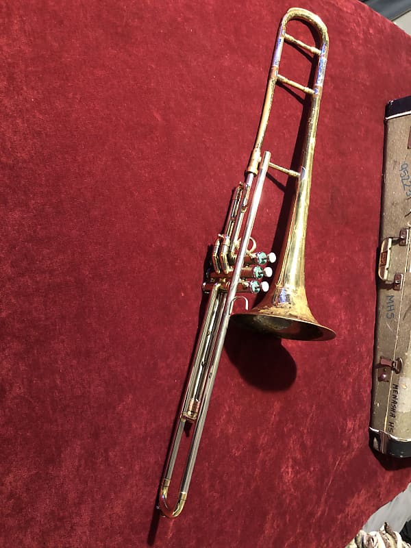 Getzen Super Deluxe C Valve Trombone Reverb