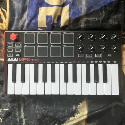 Akai MPK Mini MKII 25-Key MIDI Controller 2014 - Present - Black
