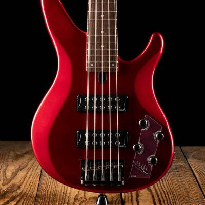 Yamaha TRBX305 5-String Bass Candy Apple Red w/ Rosewood Fretboard