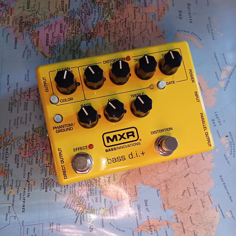 Discontinued : MXR M80 Bass DI + Limited Edition 2022 Yellow