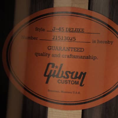Gibson J-45 Deluxe (#025) image 16
