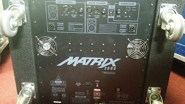 B52 hotsell matrix 2000