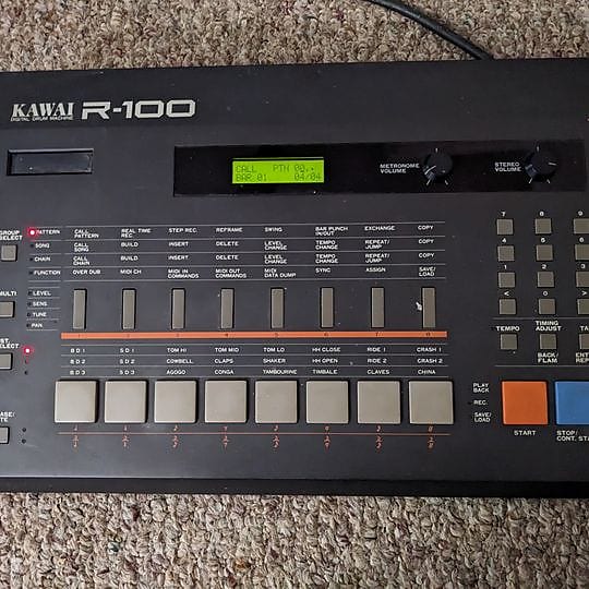 Kawai R-100 Drum Machine late-80s