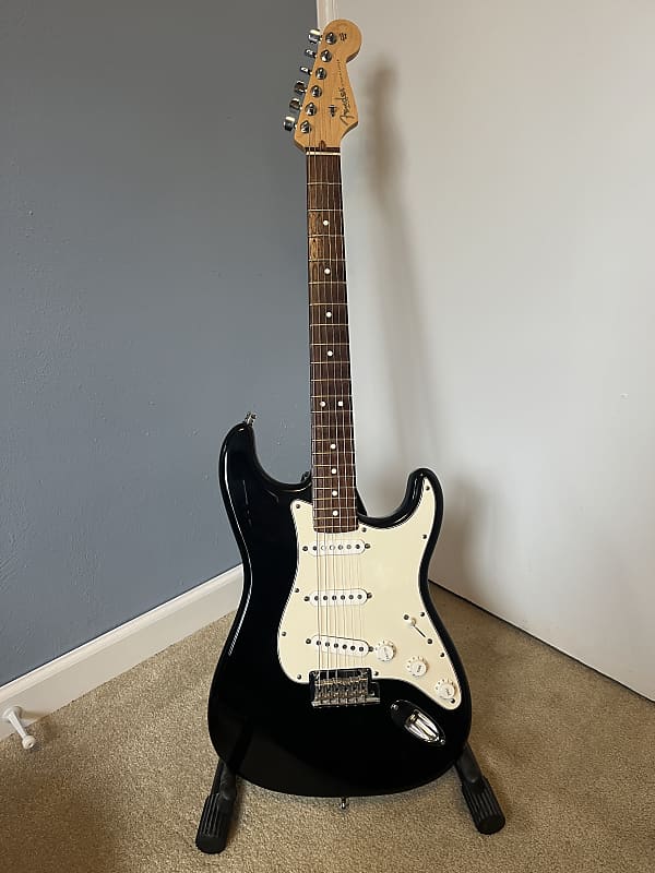 Fender American Standard Stratocaster with Rosewood Fretboard 2009 - Black image 1