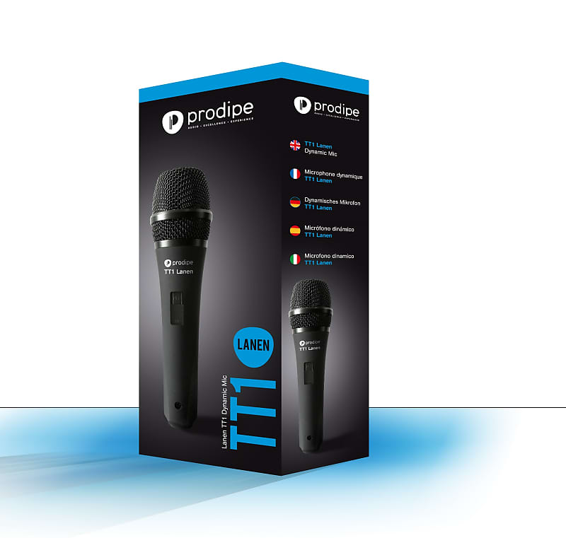Microphone dynamique professionnel portable pour karaoké chanteur