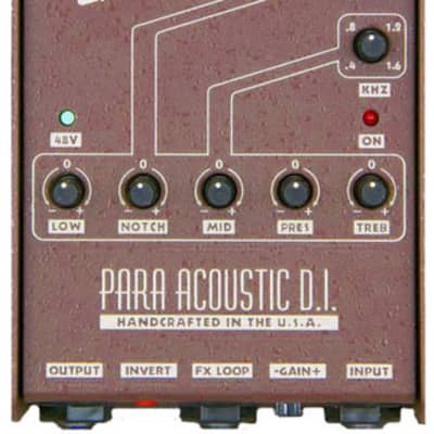 L.R. Baggs Para DI Acoustic Direct Box & Preamp With 5-Band | Reverb