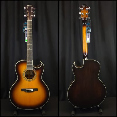 2021 Ibanez JSA20-VB Joe Satriani Signature Acoustic Electric Guitar w/ Gig Bag image 2
