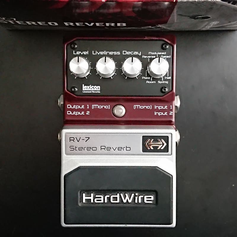 DigiTech Hardwire RV-7 Stereo Reverb