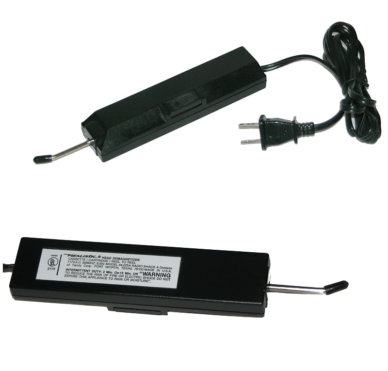 Realistic Tape Deck Head AC Powered Black Reverb