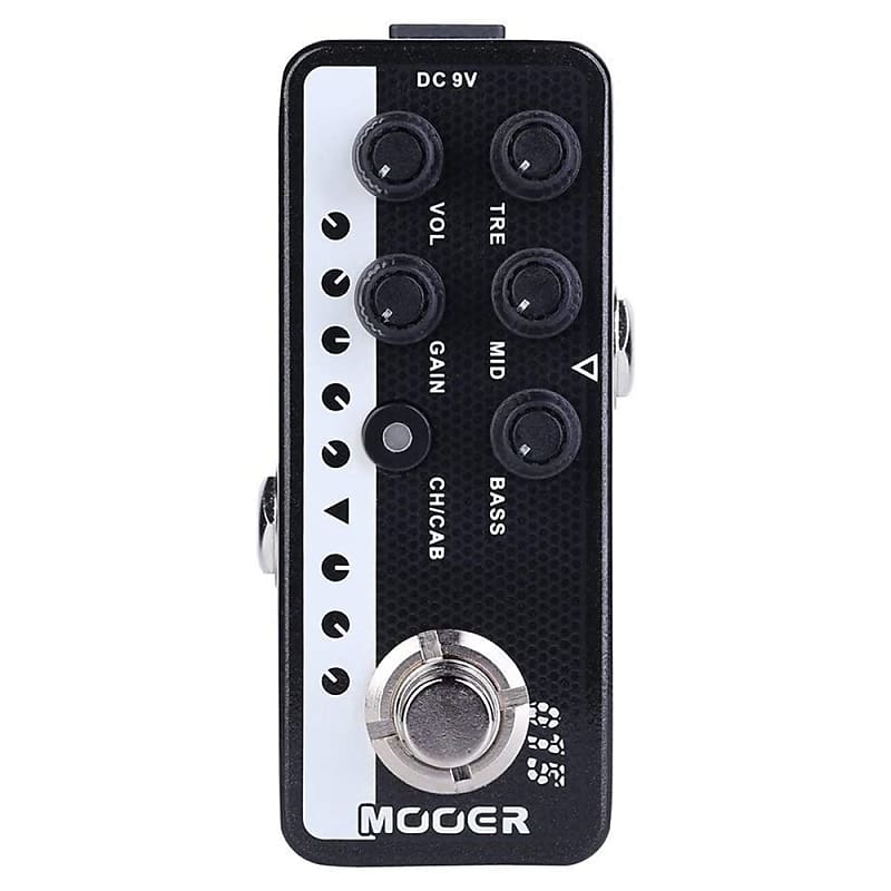 Mooer Audio 015 Brown Sound Dual Channel Preamp & Cab Sim Guitar Effects Pedal image 1